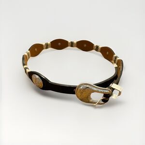 TONY LAMA Westerly Belt Black Leather MADE IN USA tony lama belt C50233 Size 32